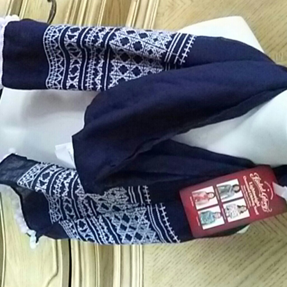 Dark Blue Light weight Scarf